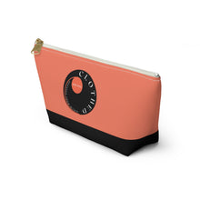 Load image into Gallery viewer, Adorned Accessory Pouch w T-bottom
