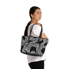 Load image into Gallery viewer, Adorned Stripe Leather Shoulder Bag
