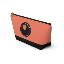 Load image into Gallery viewer, Adorned Accessory Pouch w T-bottom
