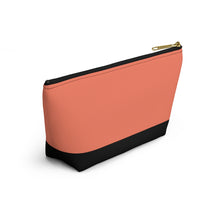 Load image into Gallery viewer, Adorned Accessory Pouch w T-bottom
