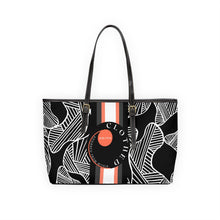 Load image into Gallery viewer, Adorned Stripe Leather Shoulder Bag
